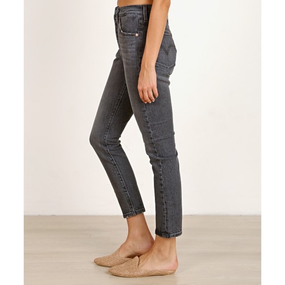 Levi's 501 Skinny Jeans Coal Black - Picture 3 of 8